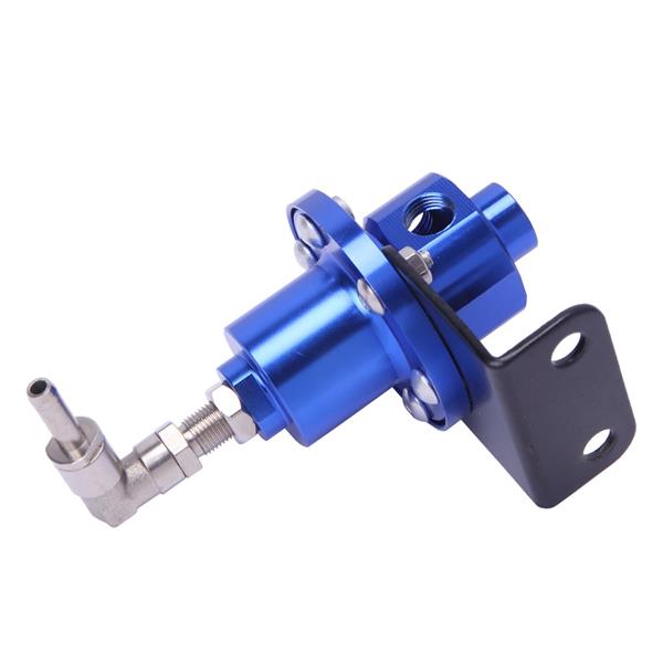 Fuel Pressure Regulator with Kpa Oil Gauge Kit Blue