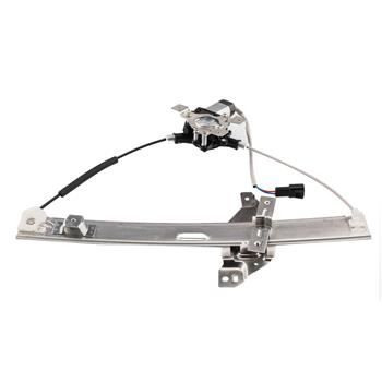 Replacement Window Regulator with Front Left Driver Side for Chevy Impala 00-05 Silver