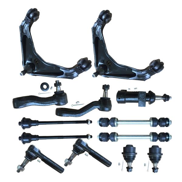 13pcs Complete Control Arm Front Suspension Kit for 00-12 CHEVROLET/GMC 03-09 HUMMER