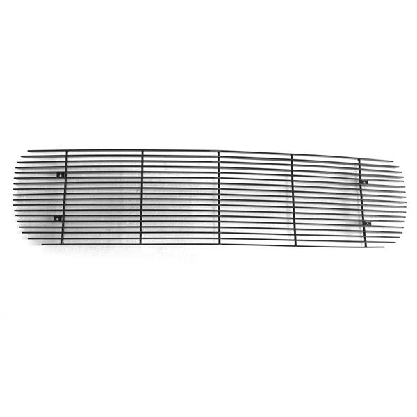 Black Powder Coated Main Upper Grille for GMC Yukon/Yukon Denali 00-06/Sierra 99-02 Black 