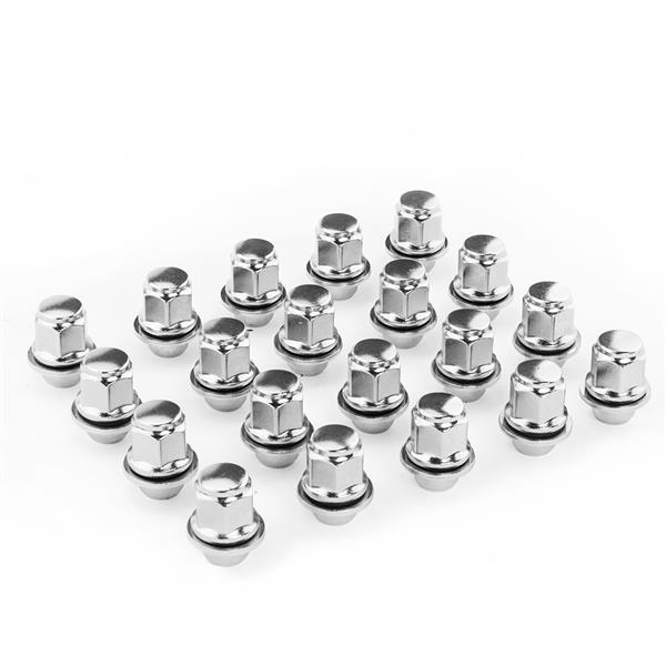 20pcs Mag Lug Nuts for All Mag Seat Stock Rims 12x1.5