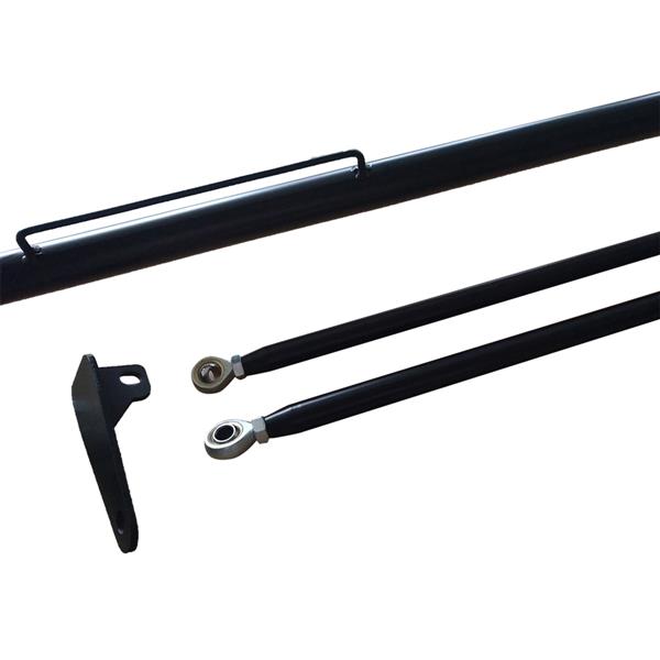 Stainless Steel Seat Guard Rod Black