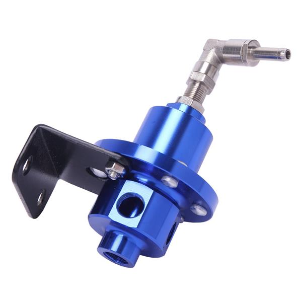 Fuel Pressure Regulator with Kpa Oil Gauge Kit Blue