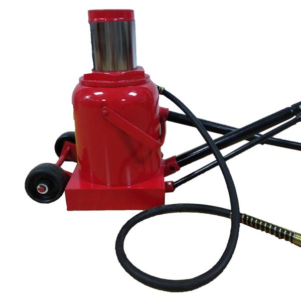 50 Ton Air / Manual Pneumatic Hydraulic Bottle Jack Automotive Repair Tool