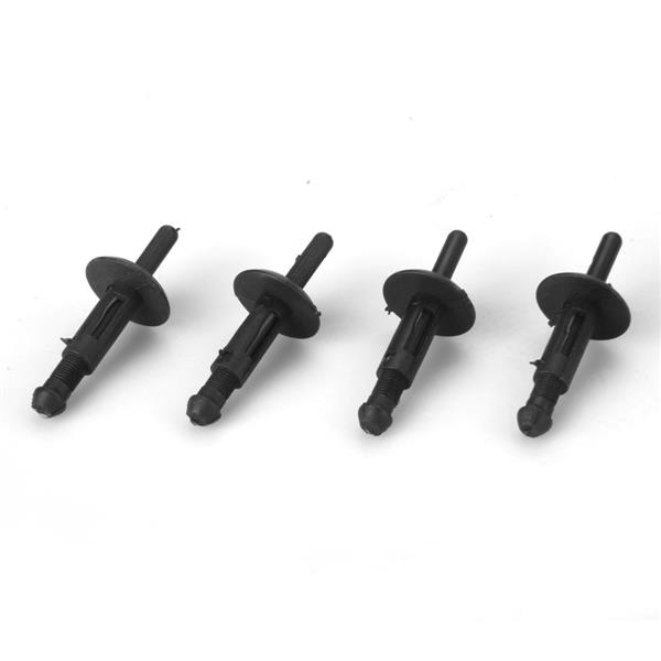 10x Black Nylon 17/64" (6.74mm) Blind Rivets Fastener 20433026 For Pontiac Fiero