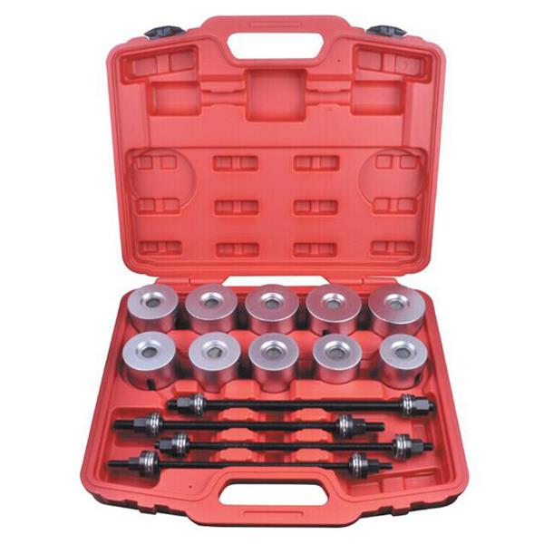 24pcs Universal Press And Pull Sleeve Kit Bush Bearing Removal Insertion Tool Set