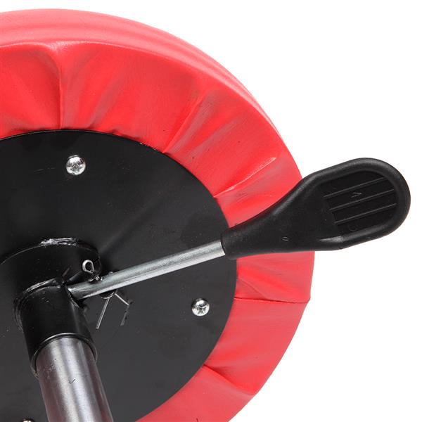 Adjustable Tool Rolling Creeper Seat Red
