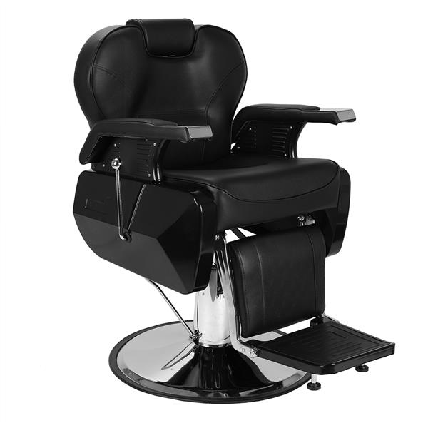 Professional Salon Barber Chair 8702A Black （Part B）