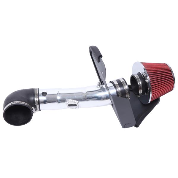 3.5" Air Intake Kit For Ford Mustang GT 2005-2009 V8 4.6L Red