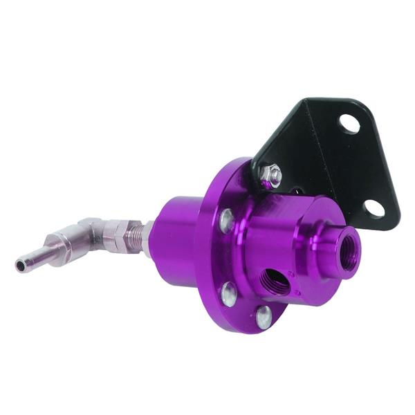 Fuel Pressure Regulator with Kpa Oil Gauge Kit Purple