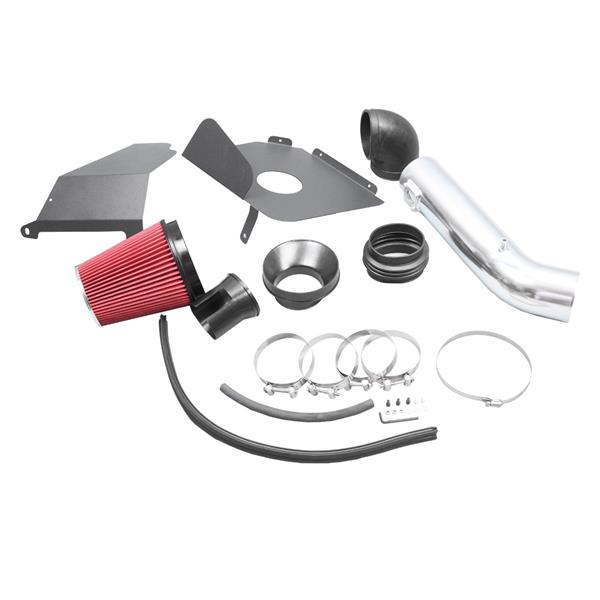 4" Intake Kit Is Applicable To GMC / Chevrolet / Cadillac 2009-2014 V8 4.8L / 5.3L / 6.0L / 6.2L Black