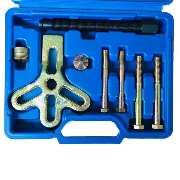 13Pcs Harmonic Balancer Puller Set Steering Wheel Puller Gear Puller Tool Kit