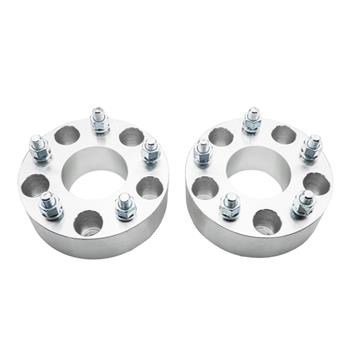 2pcs Professional Hub Centric Wheel Adapters for Jeep Wrangler 2007-2016 Jeep Commander 2006-2010 Jeep Grand Cherokee 1999-2010 Silver