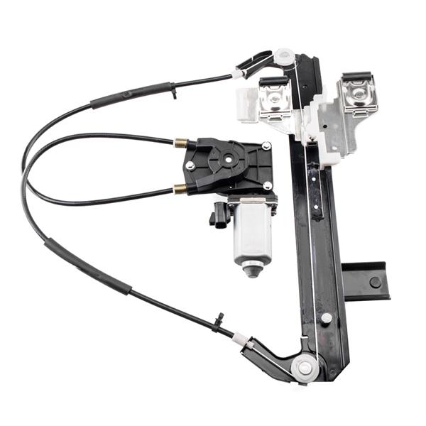 Replacement Window Regulator with Rear Right Driver Side for Chevy Tahoe 00-06 Silver
