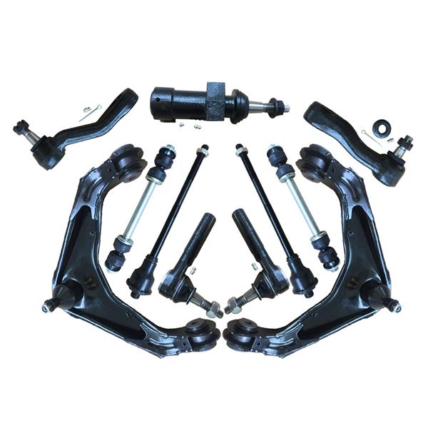 13pcs Complete Control Arm Front Suspension Kit for 00-12 CHEVROLET/GMC 03-09 HUMMER