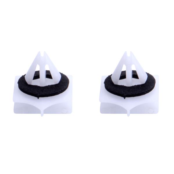 1Set/10pcs Rocker Clip OEM 11518357 White & Black