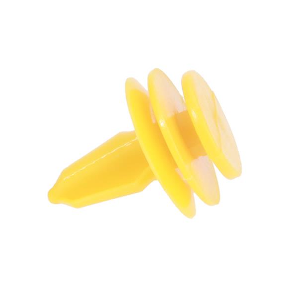 10pcs High-Strength Plastic Push Type Door Trim Liftgate Panel Clips OEM 6502991 Yellow