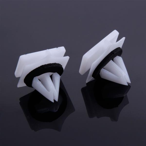 1Set/10pcs Rocker Clip OEM 11518357 White & Black