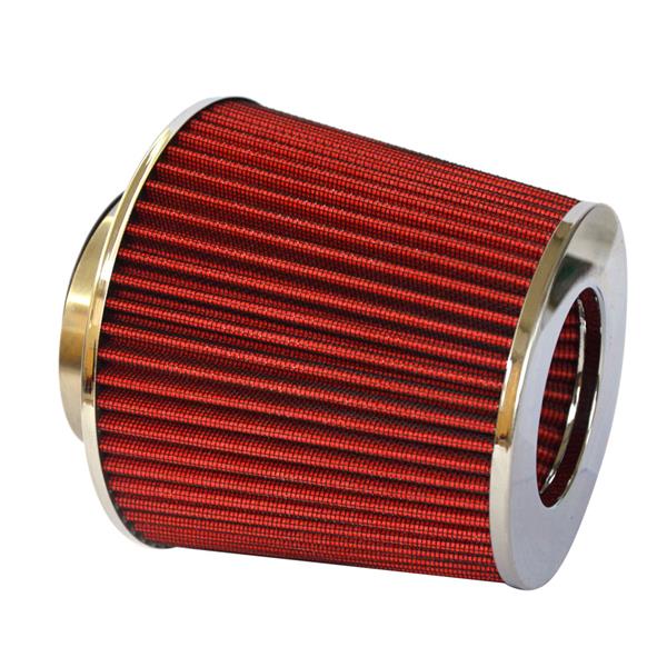 4 Inch Inlet Short Air Filter 102mm Red