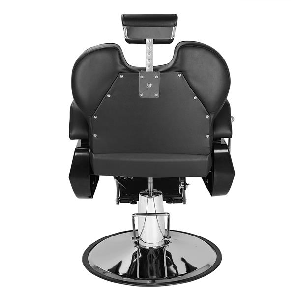 Professional Salon Barber Chair 8702A Black （Part B）