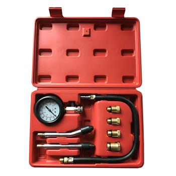 8pcs Cylinder Compression Tester Kit