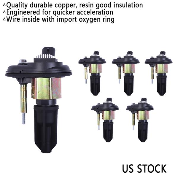 （Amazon prohibited sales）6pcs Ignition Coils for 2002-2006 CHEVROLET  2002-2006 GMC  2006-2008 ISUZU  2004-2005 BUICK  2005-2009 SAAB  2006 HUMMER UF303