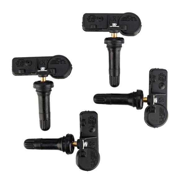 4pcs New GMC Cadillac Buick TPMS Tire Pressure Monitoring Sensors Black