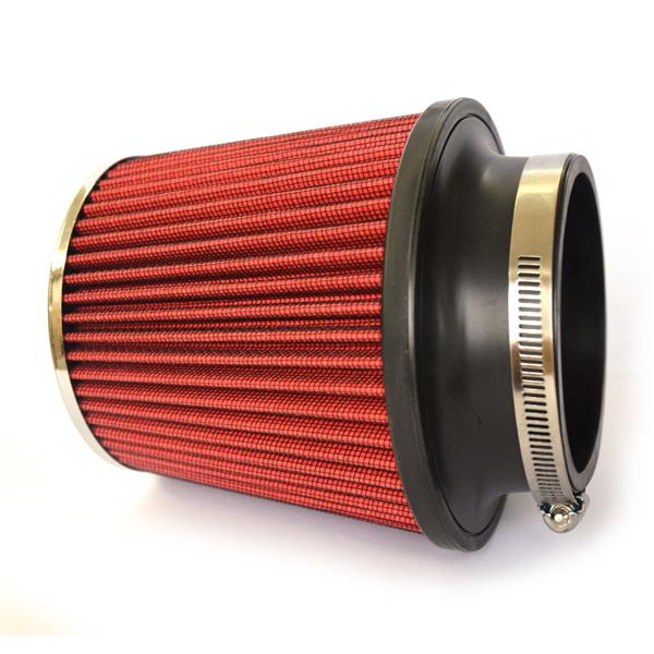 3 Inch Inlet Short Air Filter 76mm Red