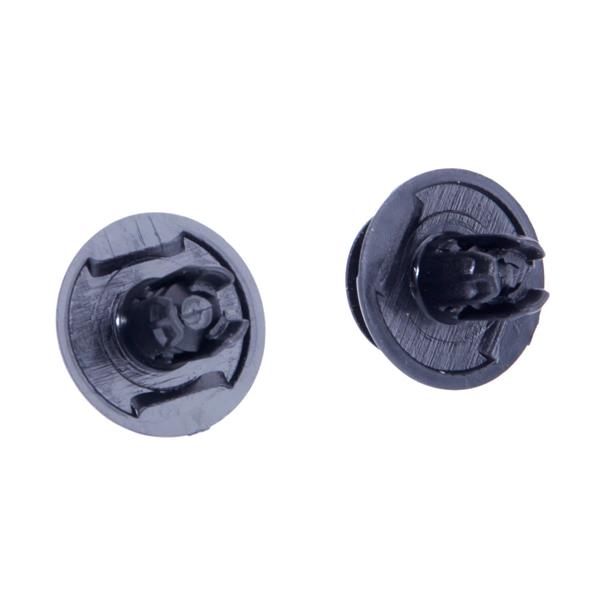 10pcs High-Strength Plastic Push Type Clips OEM 91512-SX0-003 Black 