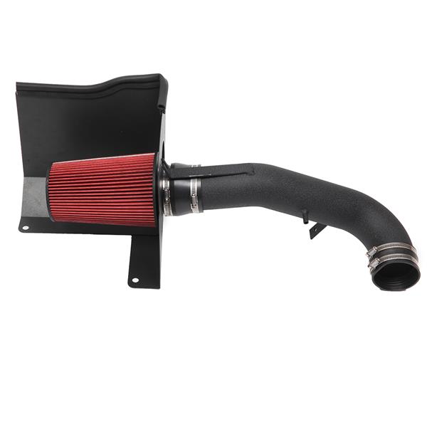 3.5" Air Intake Kit For Gmc/Chevrolet Silverado 2007-2008 Sierra 4.8L/5.3L/6.0L/6.2L V8 Red   Black