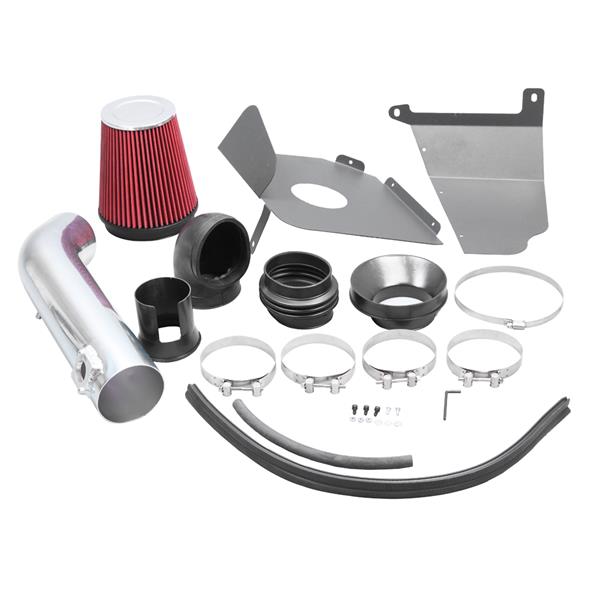 4" Intake Kit Is Applicable To GMC / Chevrolet / Cadillac 2009-2014 V8 4.8L / 5.3L / 6.0L / 6.2L Black