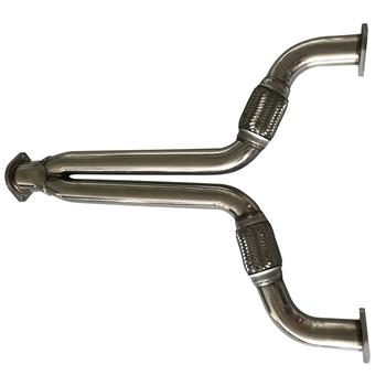 Exhaust Manifold STAINLESS RACING X/Y-PIPE DOWNPIPE EXHAUST FIT FOR 03-07 350Z Z33/G35 V35 VQ35DE