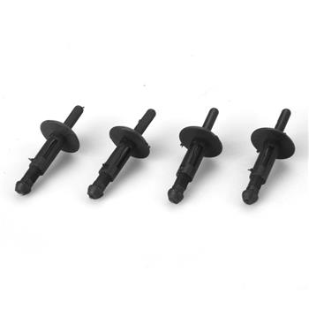 10x Black Nylon 17/64\\" (6.74mm) Blind Rivets Fastener 20433026 For Pontiac Fiero