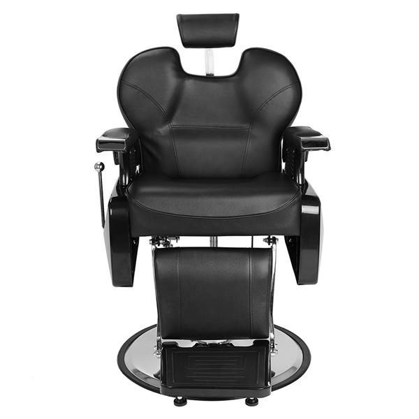 Professional Salon Barber Chair 8702A Black （Part B）