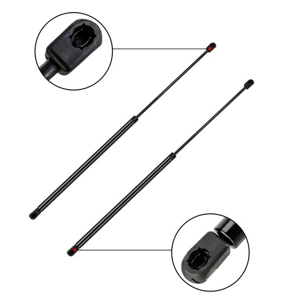 2 Glass Lift Supports Struts Shock -6585