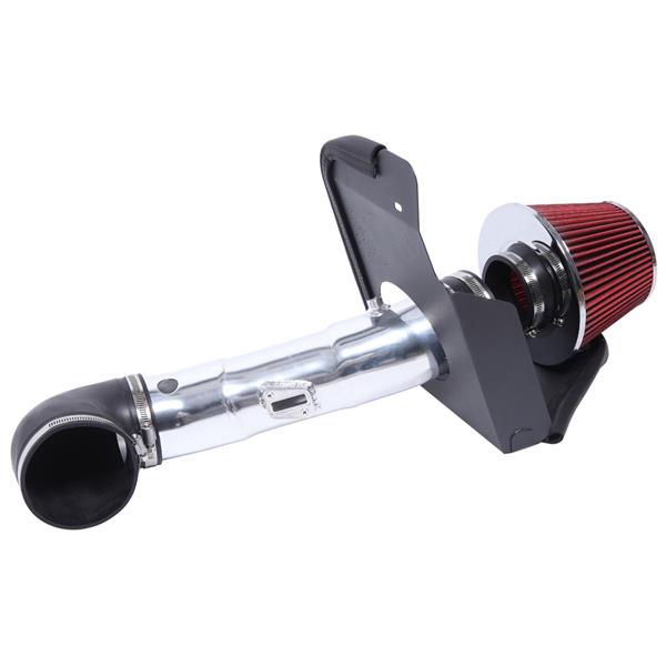 3.5" Air Intake Kit For Ford Mustang GT 2005-2009 V8 4.6L Red