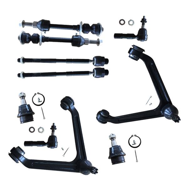 10pcs Complete Control Arm Front Suspension Kit for 02-05 DODGE