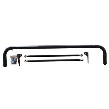 Stainless Steel Seat Guard Rod Black