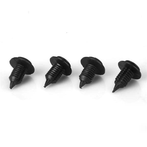 10pcs Nylon Door Trim Panel Reatiners Black From The Year 1985-On For Chrysler