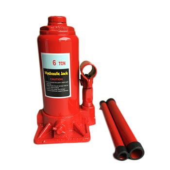 6 Ton Hydraulic Bottle Jack Red