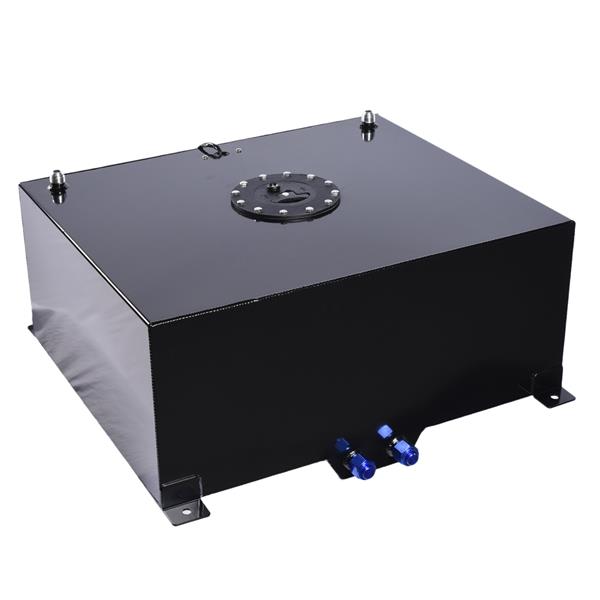 20 Gallon 80L Universal Aluminum Fuel Tank Oil Level Sensor Black