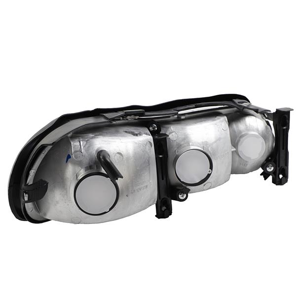 Headlights Headlamps For 04-05 Chevy Classic 97-03 Malibu Factory Style Chrome