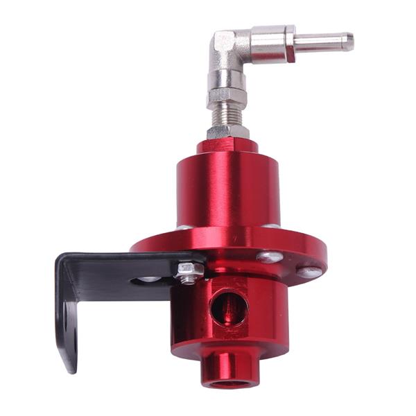 Fuel Pressure Regulator with Kpa Oil Gauge Kit Red