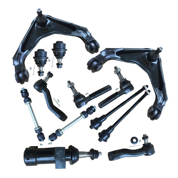 13pcs Complete Control Arm Front Suspension Kit for 00-12 CHEVROLET/GMC 03-09 HUMMER