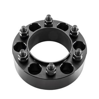 2Pc for Toyota 2\\" 51 MM Thick Hub Centric Wheel Spacers Tacoma Tundra 4 Runner Black