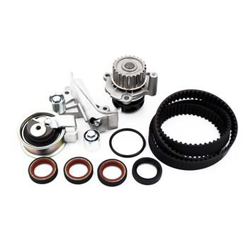 4pcs Professional Timing Belt & Water Pump Kit with Hydraulic Tensioner for Volkswagen Passat Audi A4 Quattro 1.8L 01-06