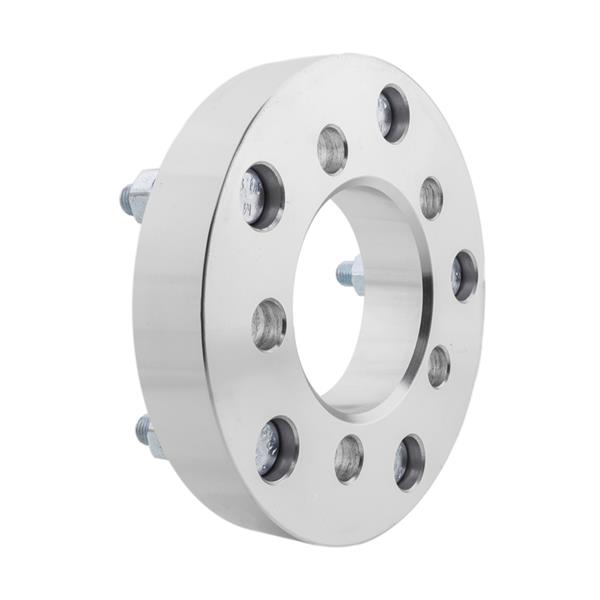 2pcs Professional Hub Centric Wheel Adapters Silver