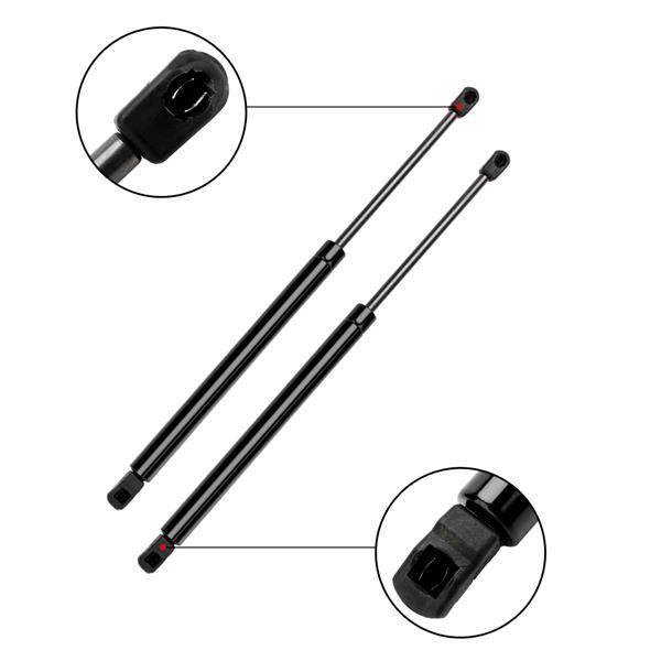 2 Glass Lift Supports Struts Shock -PM1017