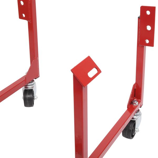 1000lb Auto Engine Cradle Stand for Chevrolet Chevy V8 Red