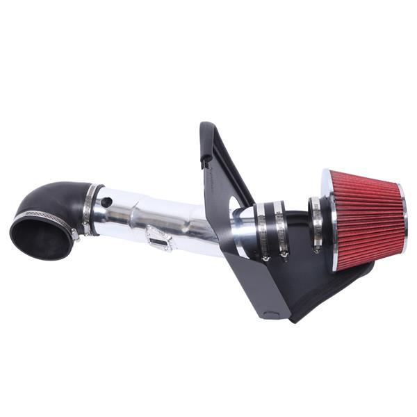 3.5" Air Intake Kit For Ford Mustang GT 2005-2009 V8 4.6L Red